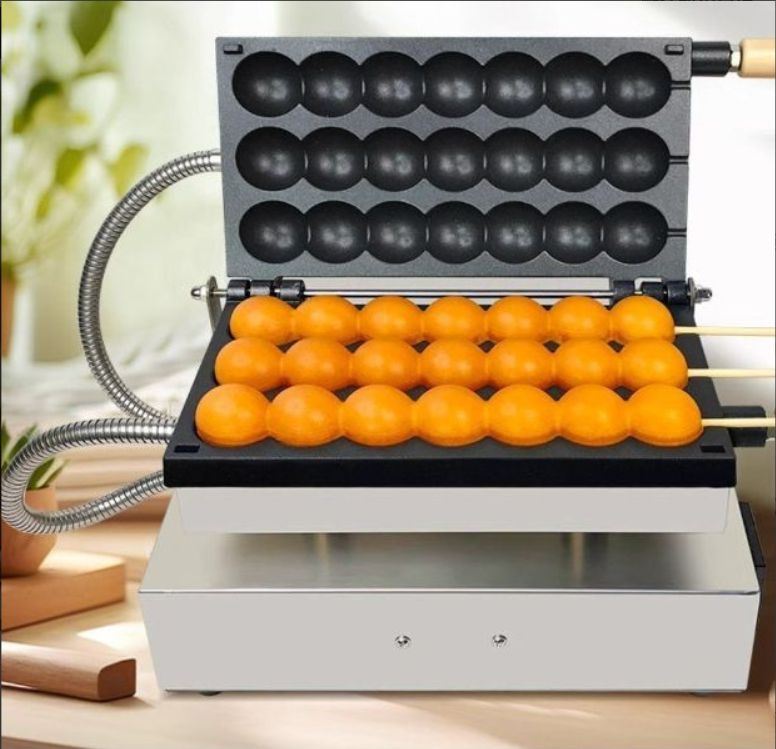 プロ用　人気の銅板　ガス式たこ焼き器 3プレート 18穴 プロ用 人気の銅板 ガス式たこ焼き器 3プレート 18穴 天然ガス用