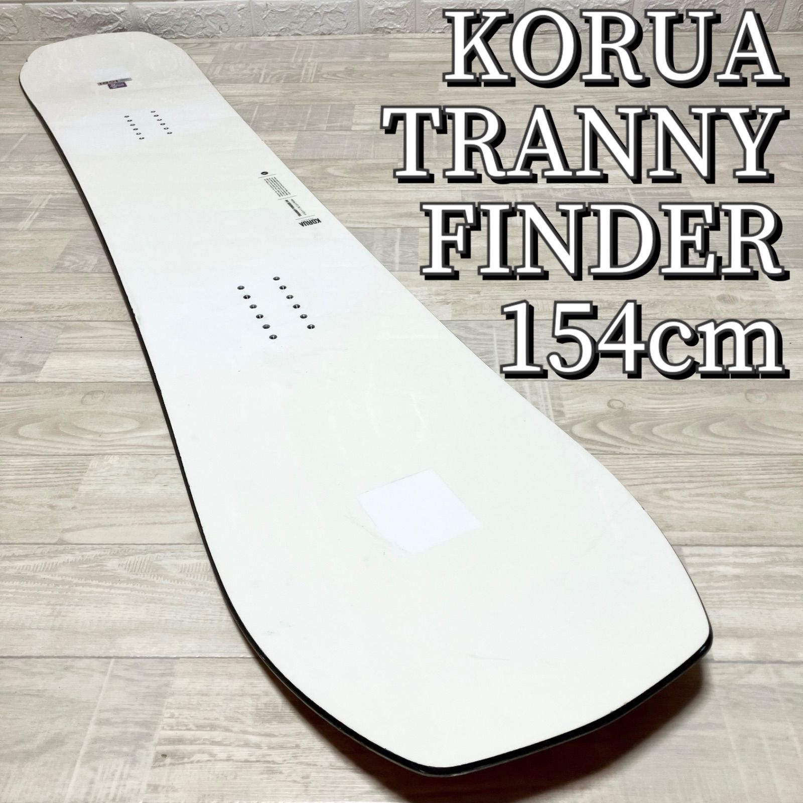 KORUA TRANNY FINDER コルア 154cm スノーボード スノボ板 - メルカリ