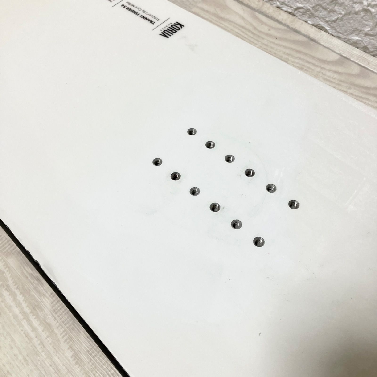 KORUA TRANNY FINDER コルア 154cm スノーボード スノボ板 - メルカリ