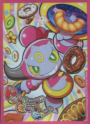 [Used] Supply Pokemon Card Game Deck Shield (sleeve) Hoopa Pokemon Center Limited