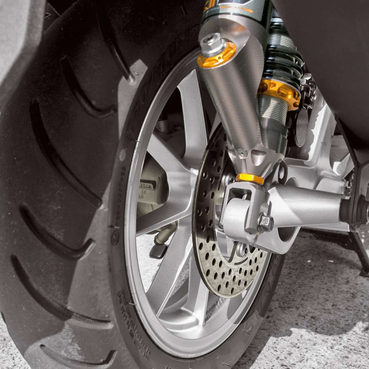 RPM 4型シグナスX CYGNUS X BW'S R BW'S125 9スポーク リアホイール