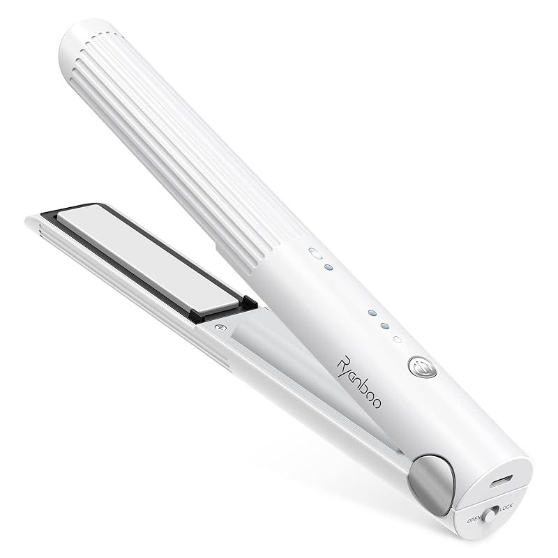 ヘアアイロン Ria Amazon | 【コードレス・ USB充電】コードレスヘアアイロン 5200mAh大