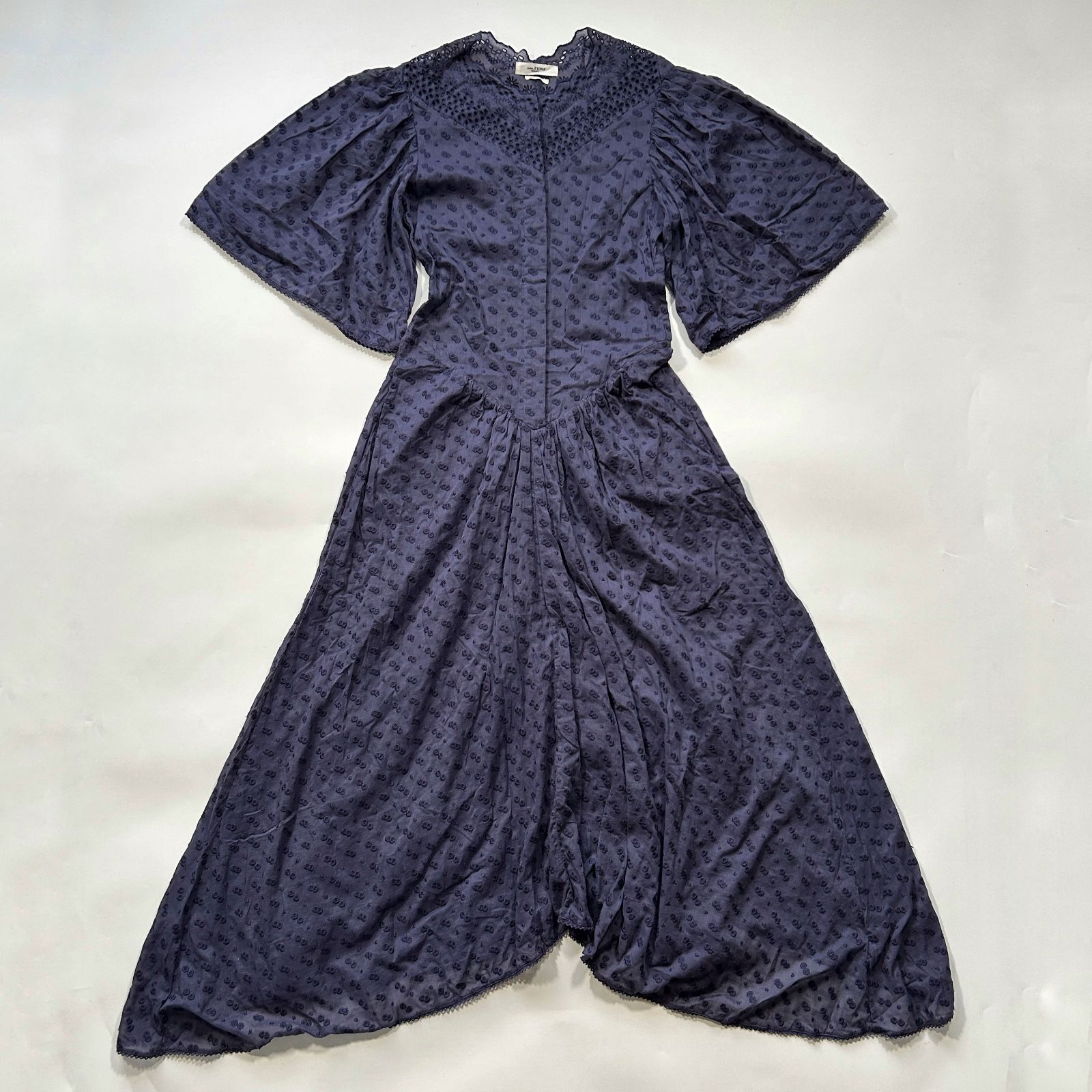 美品 ISABEL MARANT ETOILE イザベルマランエトワール ジャガード 刺繍