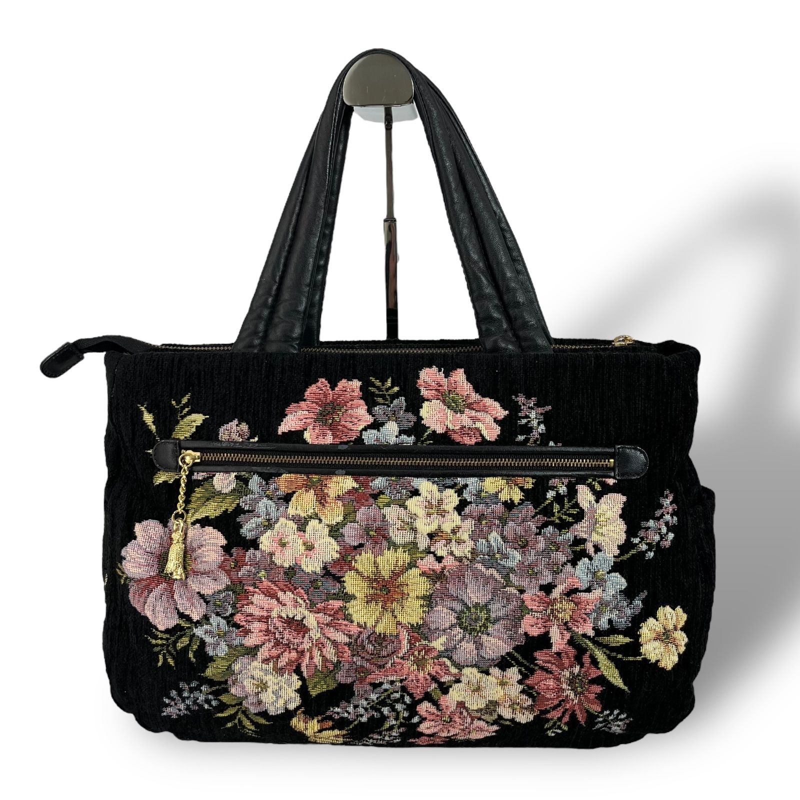 超美品 LOEWE ロエベ クルス - ハンドバッグ レザー パープル 2way