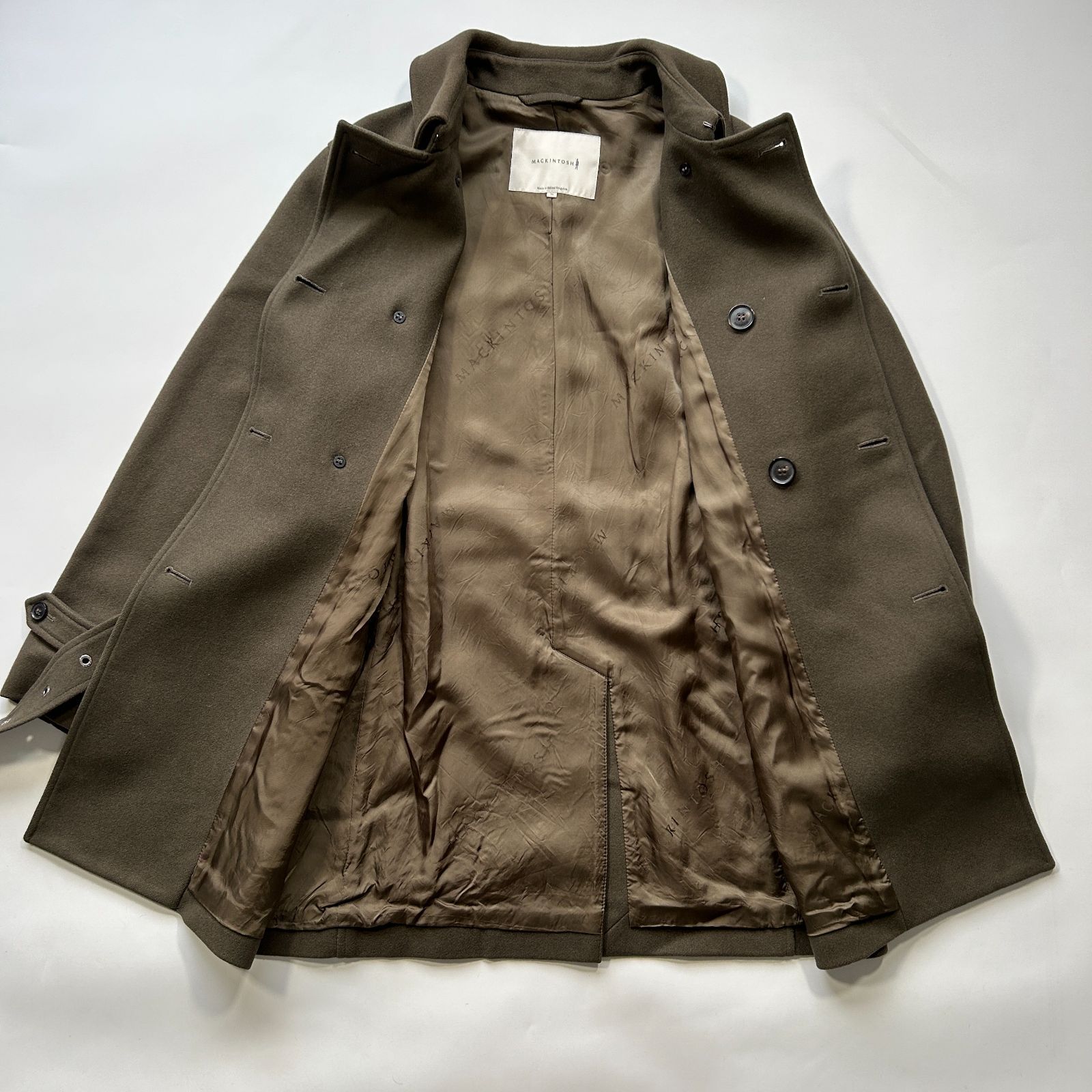 MACKINTOSH マッキントッシュ ダブル コート ベルト with buckle