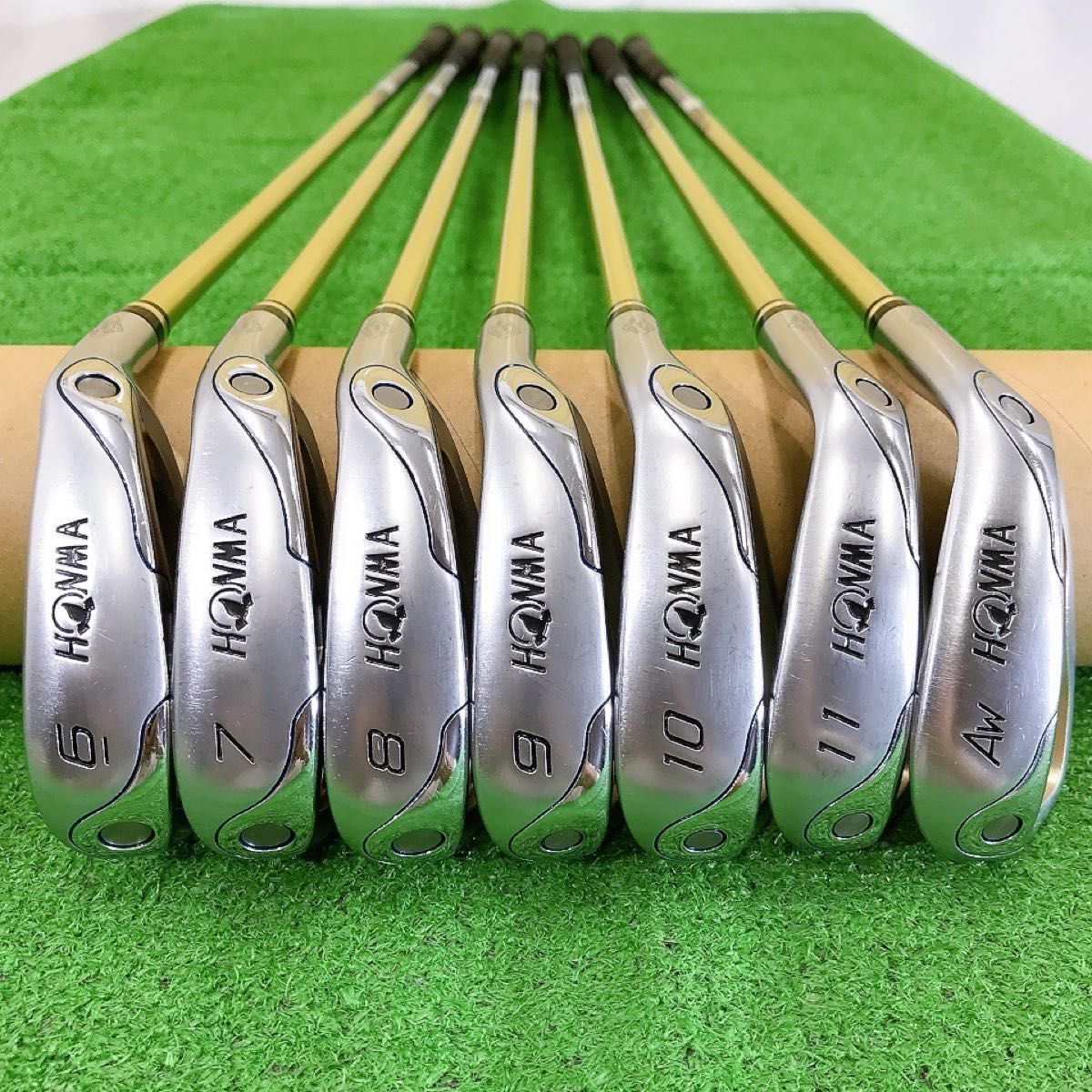 本間ゴルフ ベレス MG700 アイアンセット（R 9本） ホンマベレス3星8本