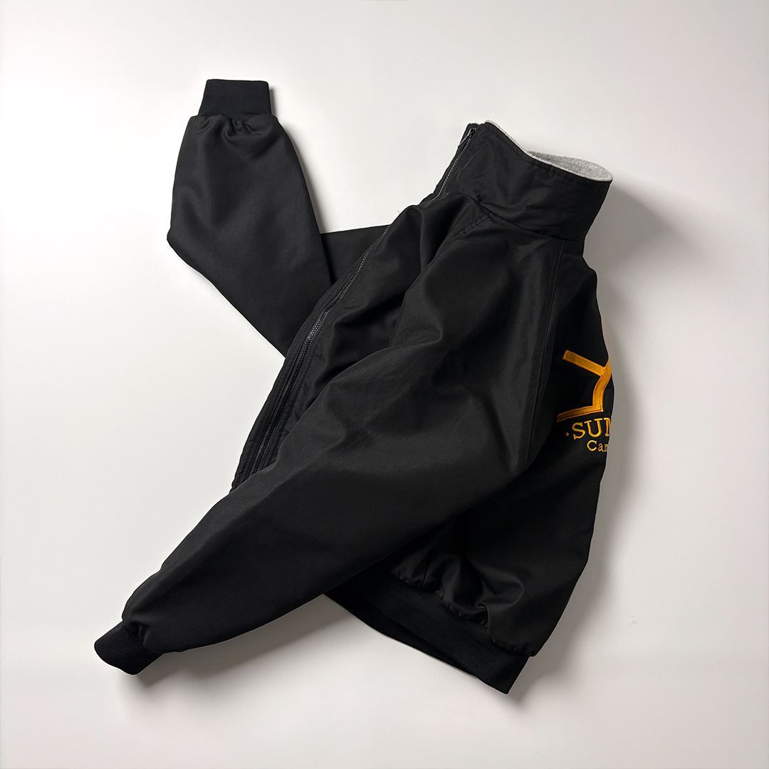 ウォームアップジャケット フリースライナー ナイロンジャケット L USA