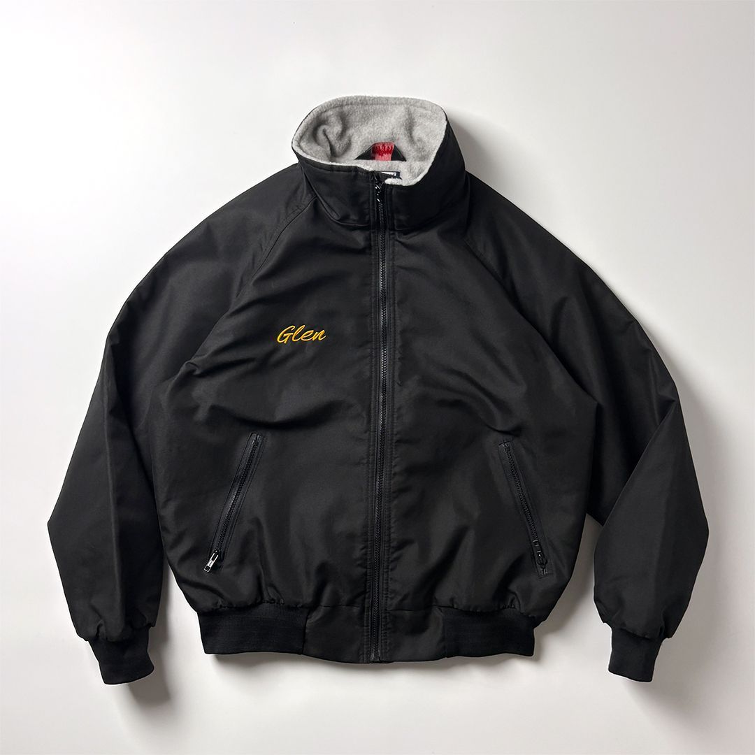 ウォームアップジャケット フリースライナー ナイロンジャケット L USA