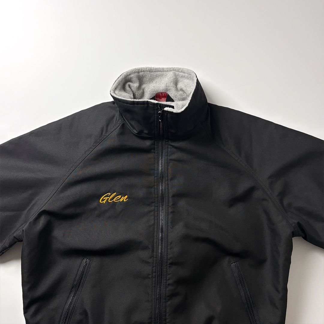 ウォームアップジャケット フリースライナー ナイロンジャケット L USA