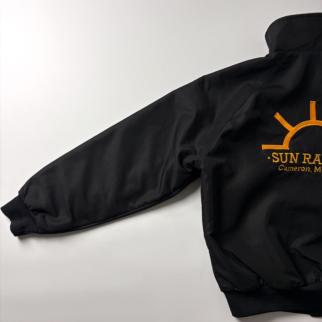 ウォームアップジャケット フリースライナー ナイロンジャケット L USA