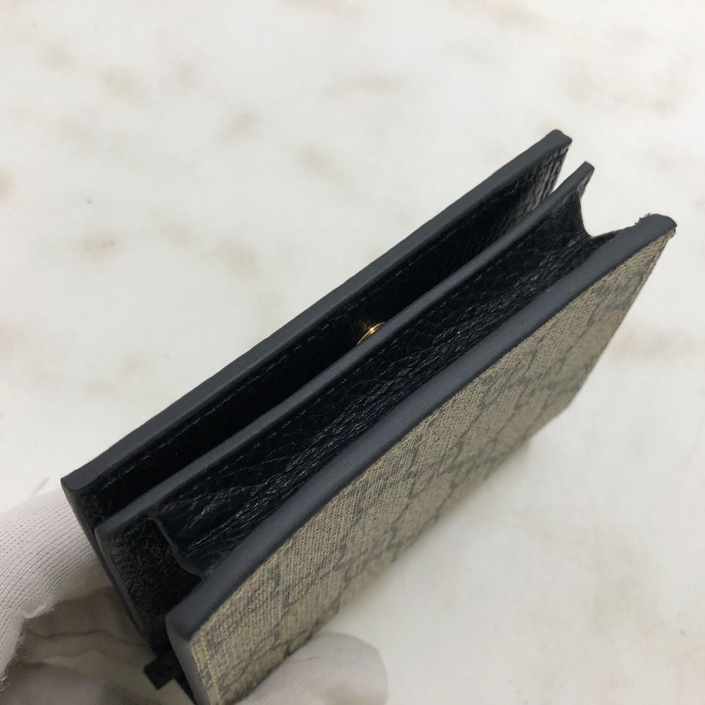 02w20216 グッチ GUCCI ダブルG バイカラー カードケース ウォレット