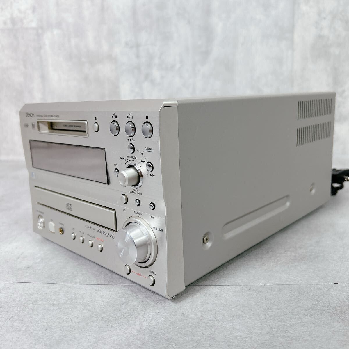 DENON オーディオシステム D-MS3-M CD⁄MD⁄チューナー デノン DENON