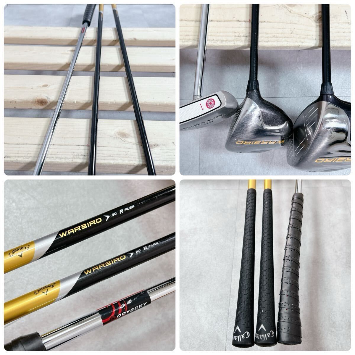 V098 Callaway キャロウェイ メンズ ゴルフ クラブ セット 13点 黒