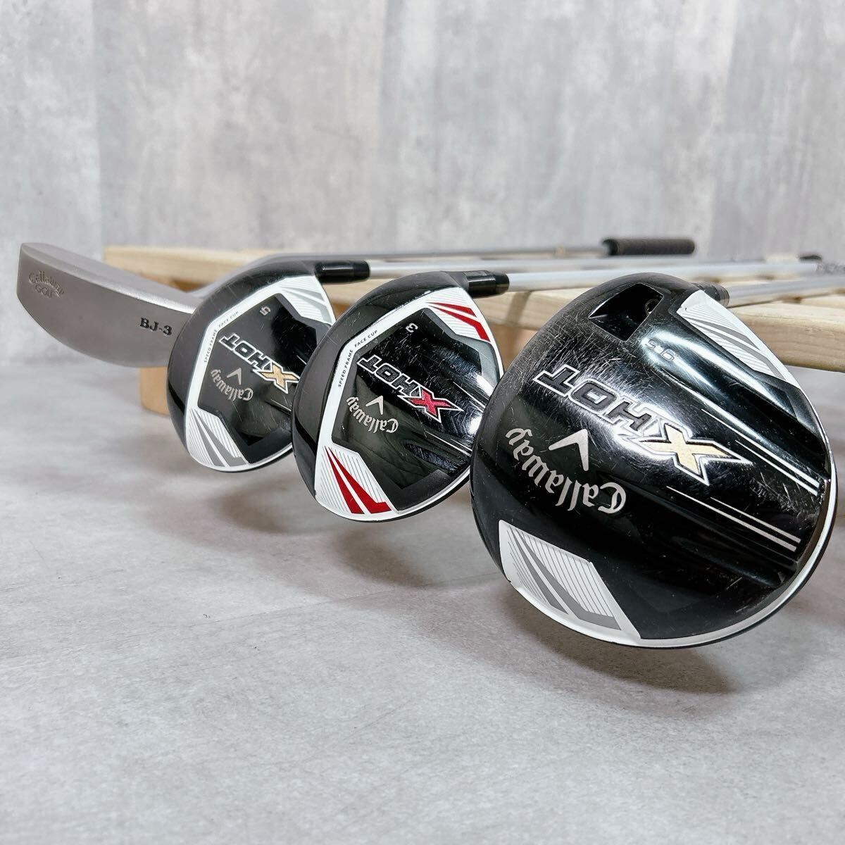 V098 キャロウェイ メンズ ゴルフ クラブ セット 13点 黒 V098