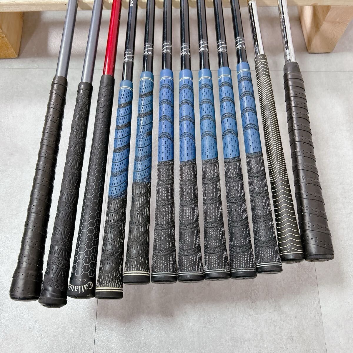 V097 Callaway キャロウェイ 他 メンズ ゴルフ クラブ セット 13点