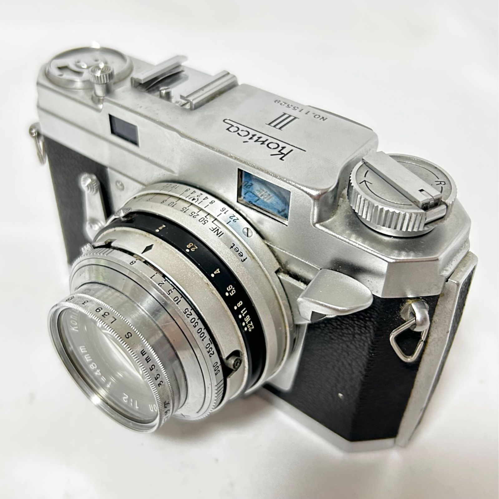 フィルムカメラ Konica III A Konishiroku Hexanon 完動美品】 Konica III コニカ Konishiroku Hexanon レンジ