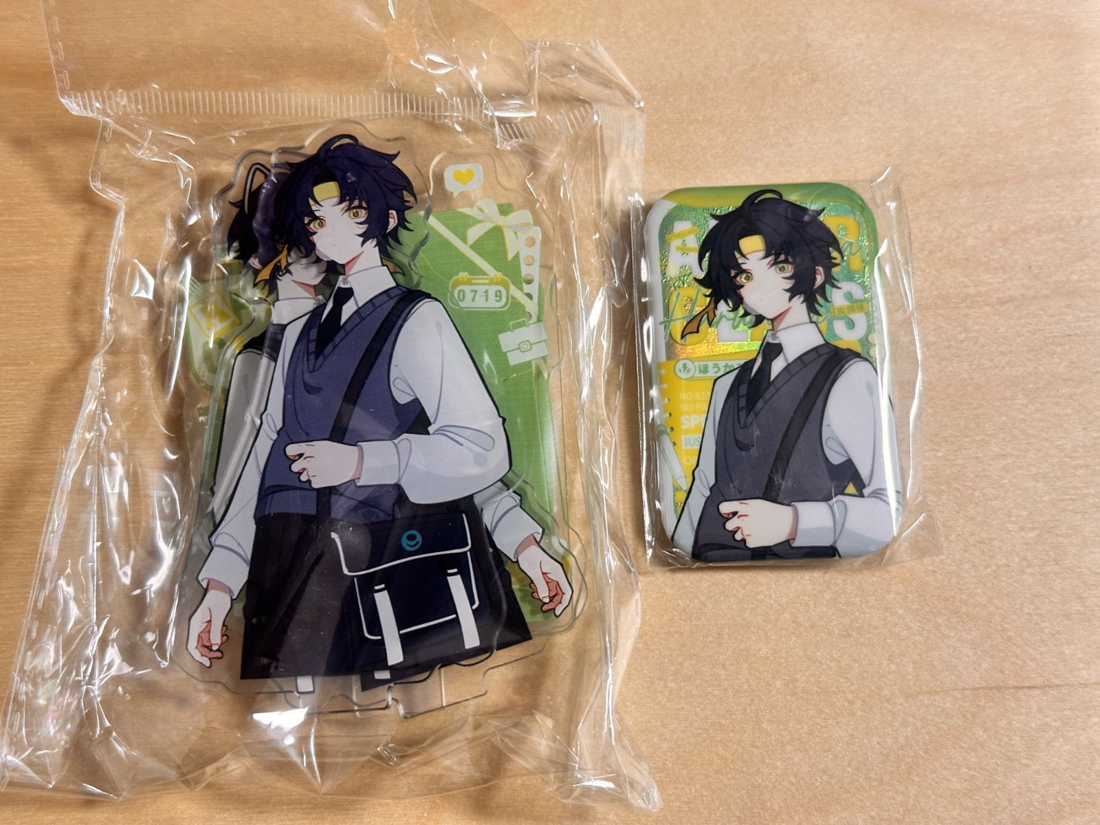 ゼンゼロ】浅羽悠真 アクリルスタンド 缶バッジ セット - メルカリ