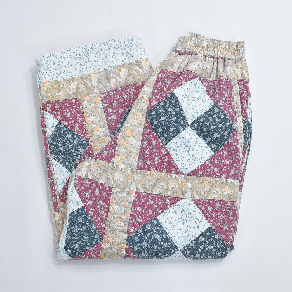 Remake リメイク ハンドメイド デザイン パッチワーク キルト ルーズ