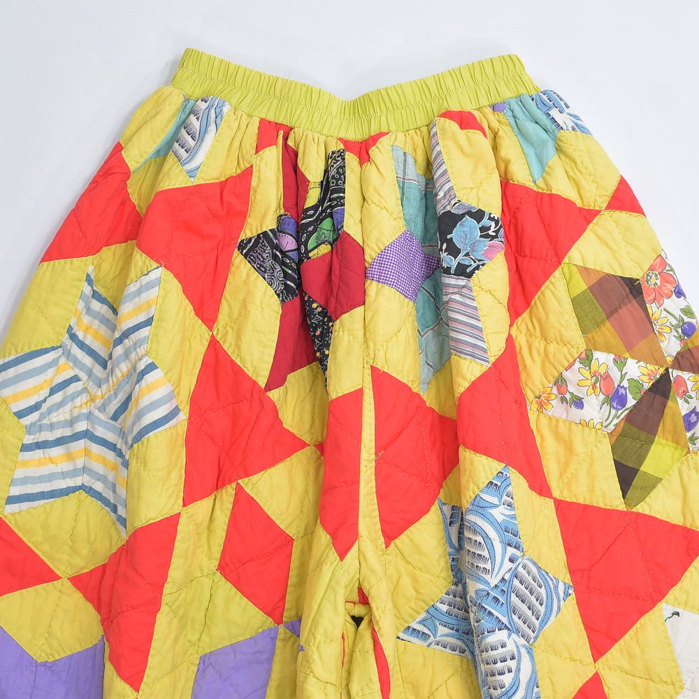 Remake リメイク ヴィンテージ パッチワークキルト ハンドメイド