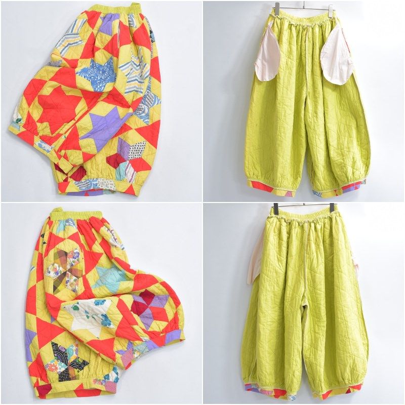 Remake リメイク ヴィンテージ パッチワークキルト ハンドメイド