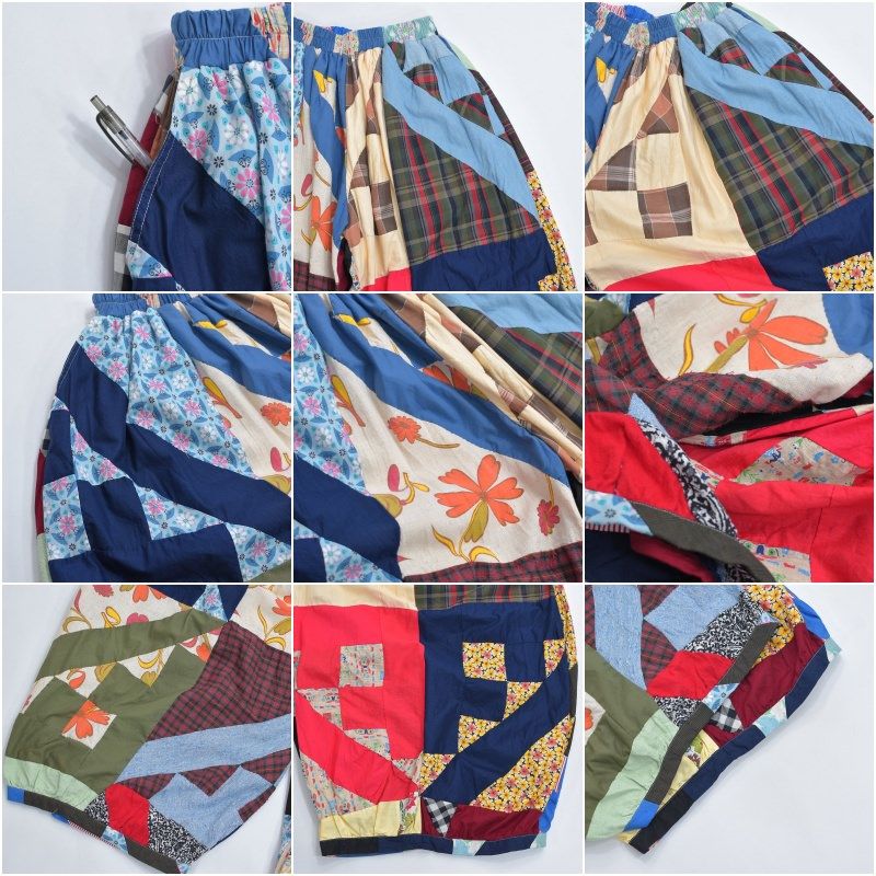 Remake リメイク ハンドメイド パッチワークキルトトップ デザイン