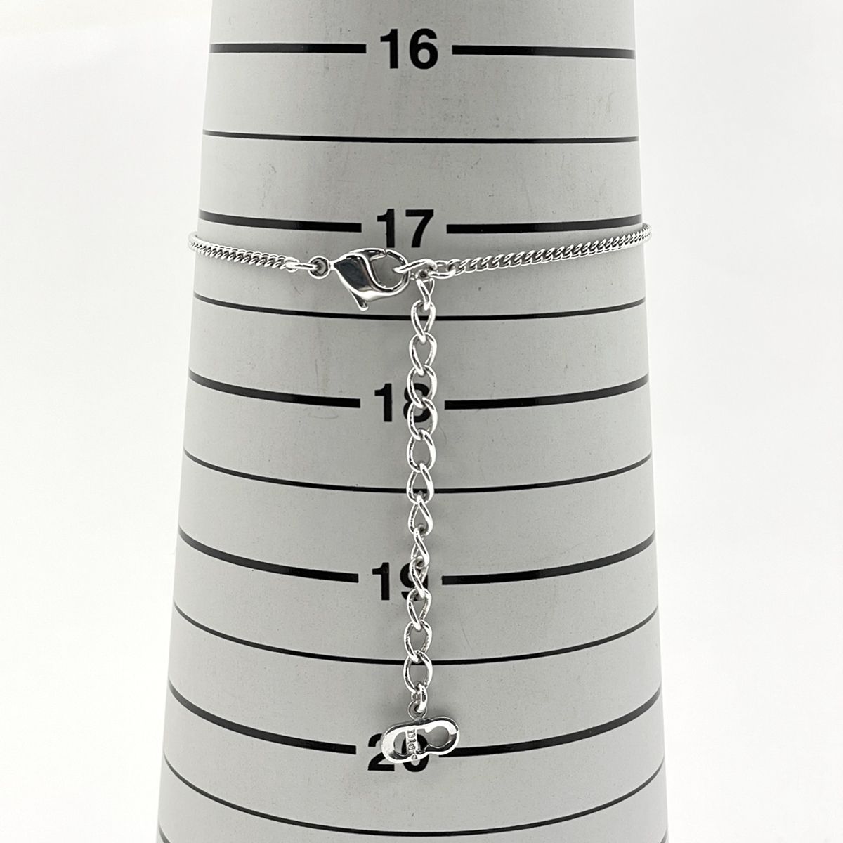 クリスチャンディオール Christian Dior ロゴ ラインストーン