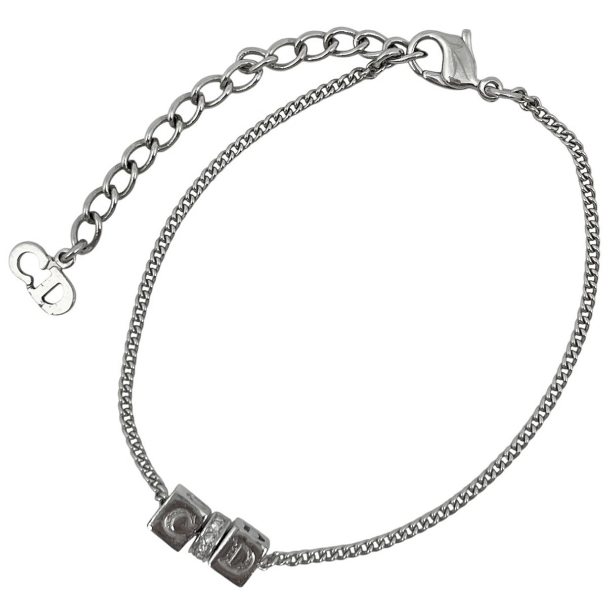 クリスチャンディオール Christian Dior ロゴ ラインストーン