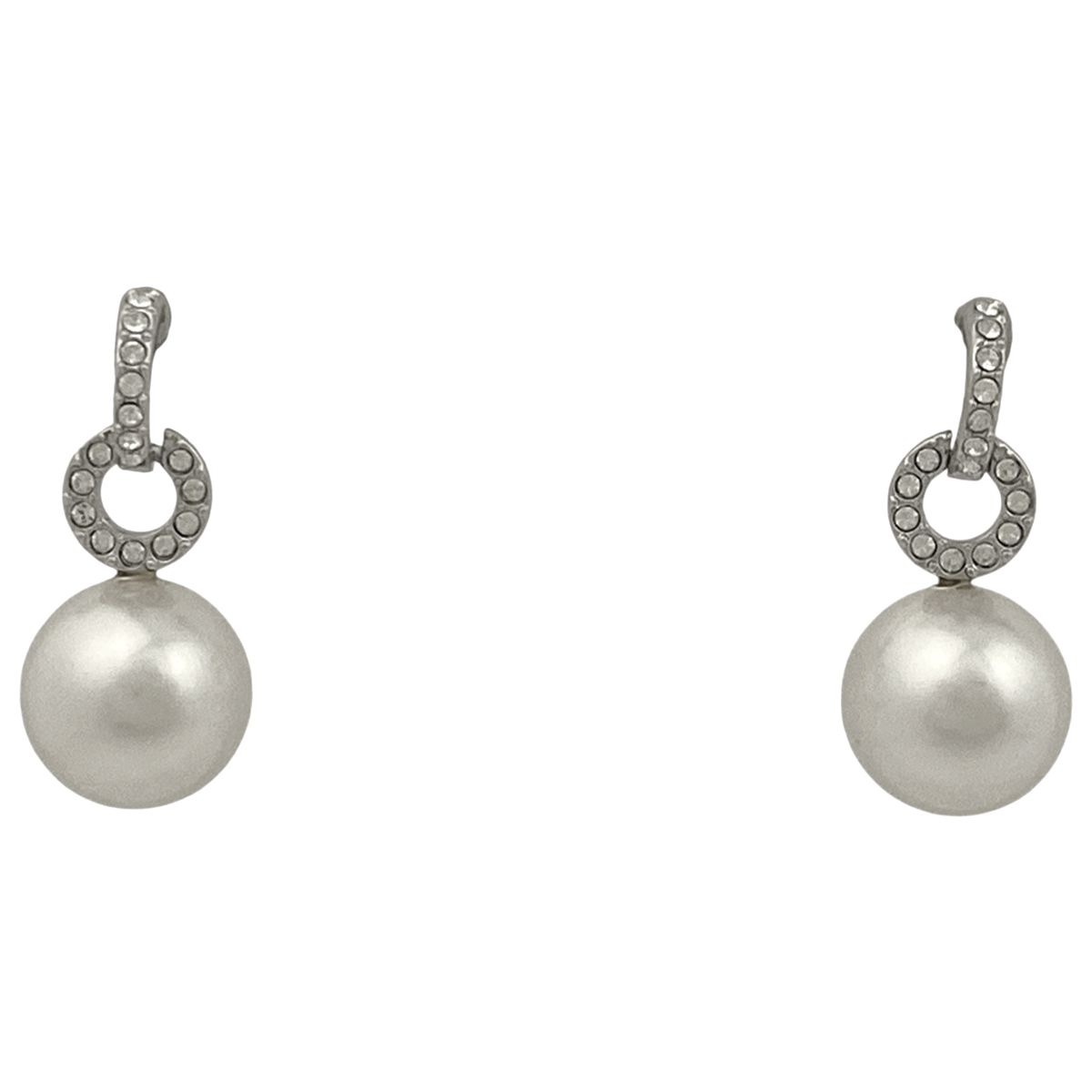 スワロフスキー SWAROVSKI クリスタル デザイン ピアス スイング 