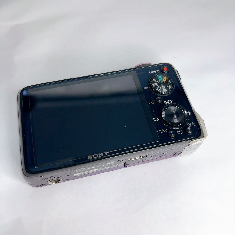 美品】SONY Cyber-shot 7倍光学ズーム DSC-WX10 デジカメ パープル 一