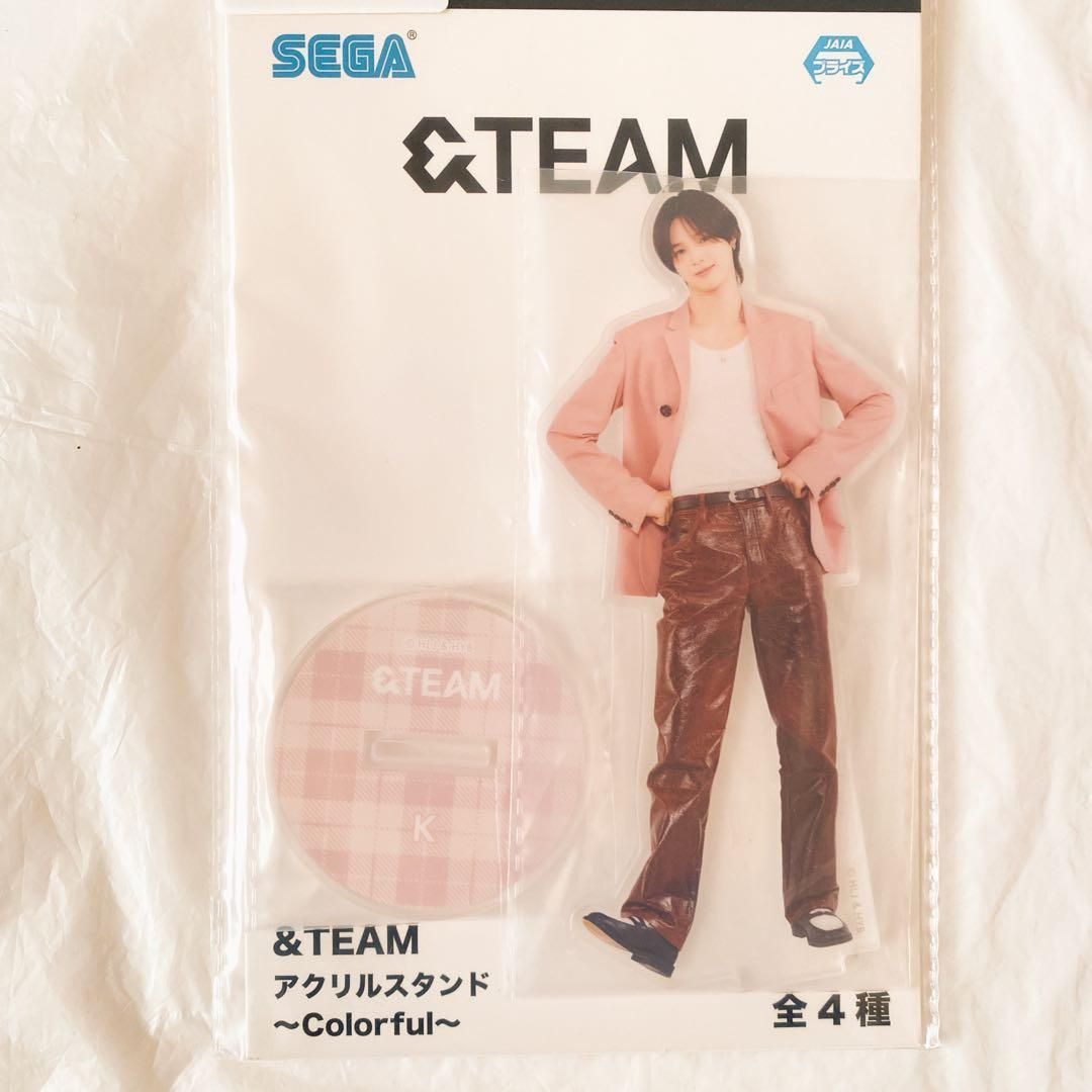 &team K クリアスタンド アクリルスタンド アクスタ エンティーム