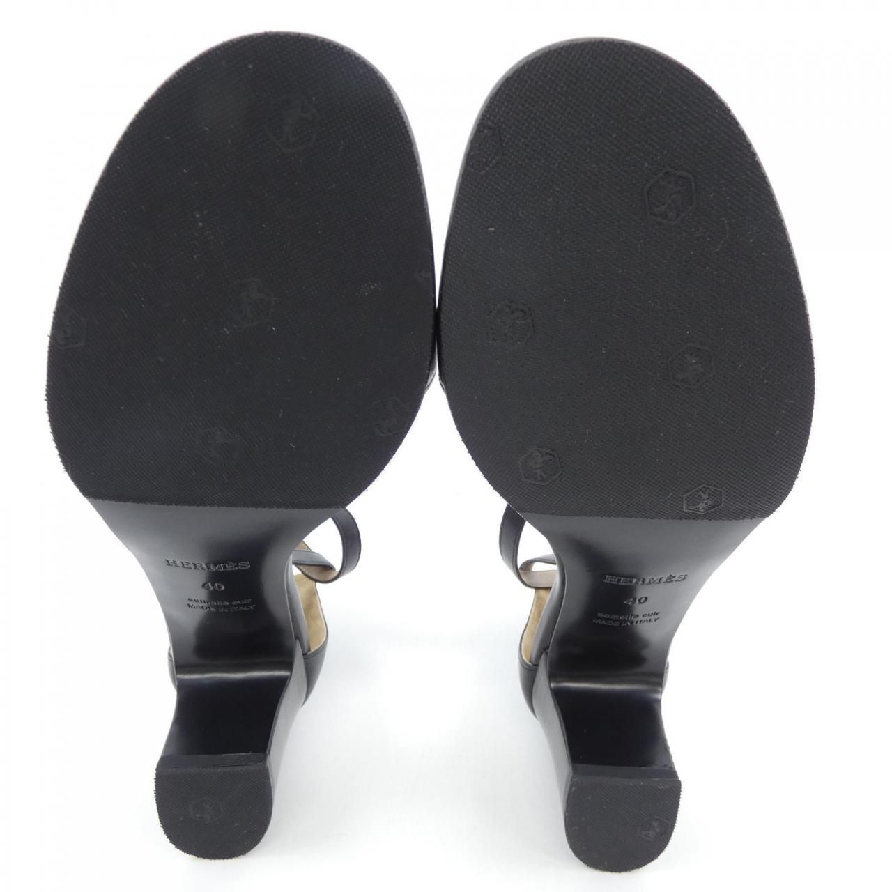 エルメス HERMES マネージュ MANEGE ケリーバックル 201080Z サンダル  