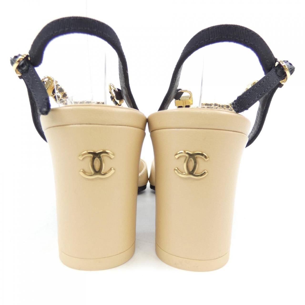 シャネル CHANEL G45094B13441 サンダル - メルカリ