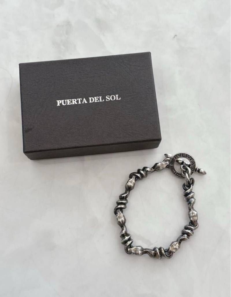 26 PUERTA DEL SOL プエルタデルソル シルバー ブレスレット silver950