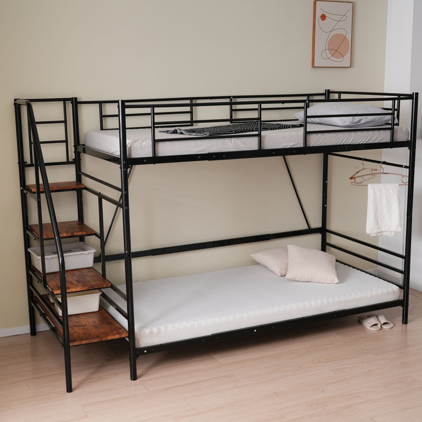 マットレス2個付き S