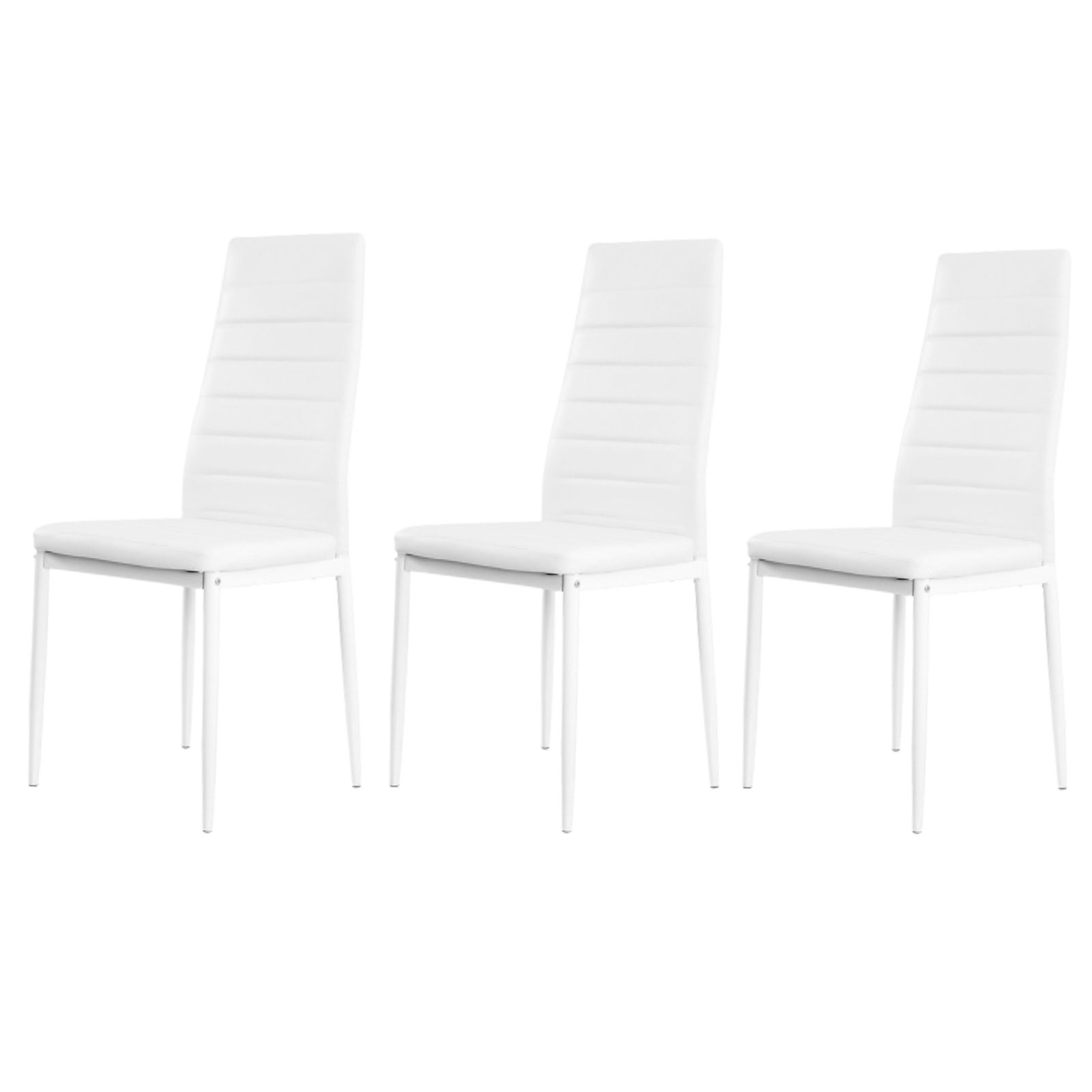 ホワイト3脚】ダイニングチェア 椅子 北欧 ダイニング ファッション