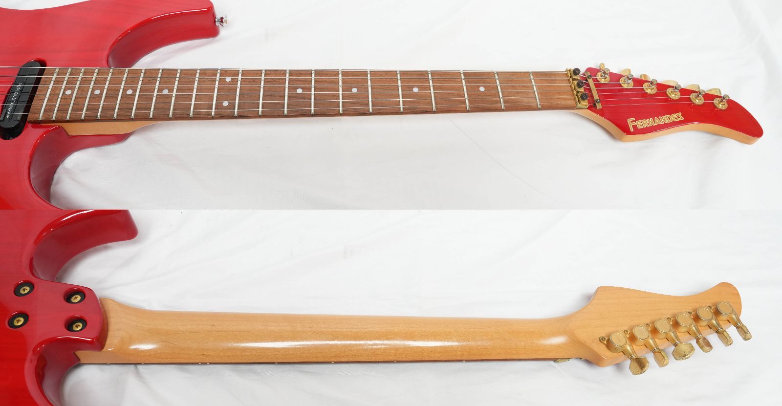 FERNANDES FR-95S サスティナー付 希少 サスティナー × フレットレス