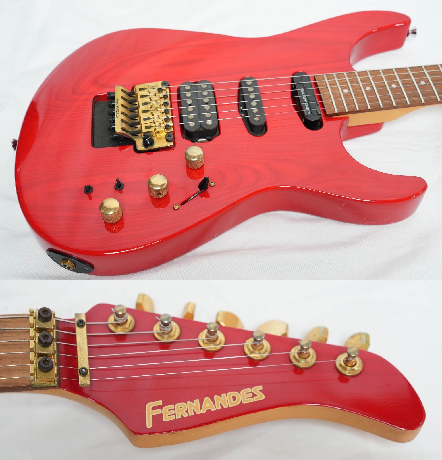 希少 サスティナー × フレットレス FERNANDES FR-95S 18V FERNANDES FR-95S サスティナー付 希少 サスティナー × フレットレス