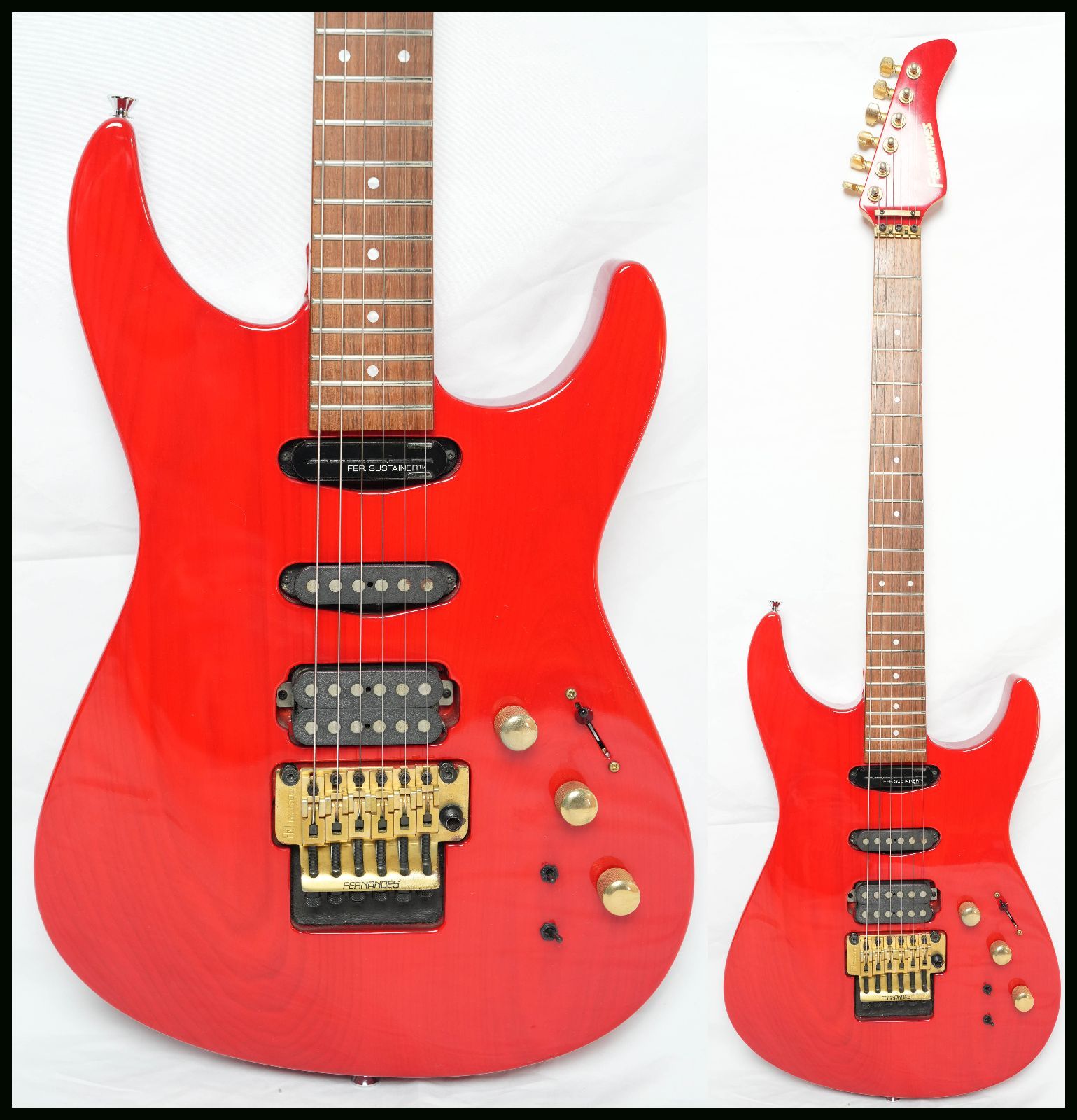 FERNANDES FR-95S サスティナー搭載 フェルナンデス ☆FERNANDES☆FR-95S STR フルモードサスティナー搭載 90年代