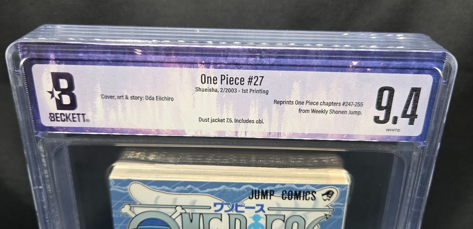 BGS 9.4 ONE PIECE ワンピース 27巻 Vol.27 初版 1st Printing 帯付き