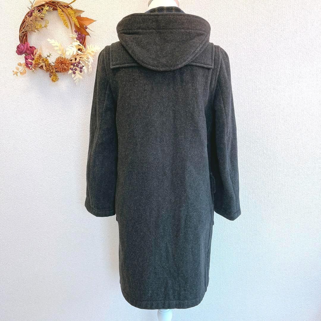 1点物 グローバーオール ダッフルコート 英国製 ヴィンテージ グレー M相当 GULLKHAN_COM