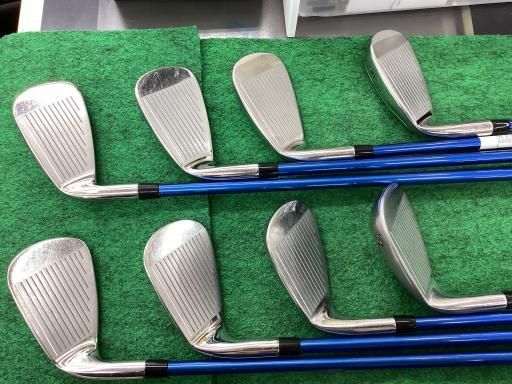 ミズノ EURUS 5 GO 8 S アイアンセット IR EXSAR アイアン フレックスR メンズ 男性用 右利き 右用 Cランク ゴルフクラブ