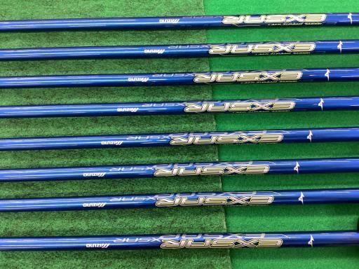 ミズノ EURUS 5 GO 8 S アイアンセット IR EXSAR アイアン フレックスR メンズ 男性用 右利き 右用 Cランク ゴルフクラブ