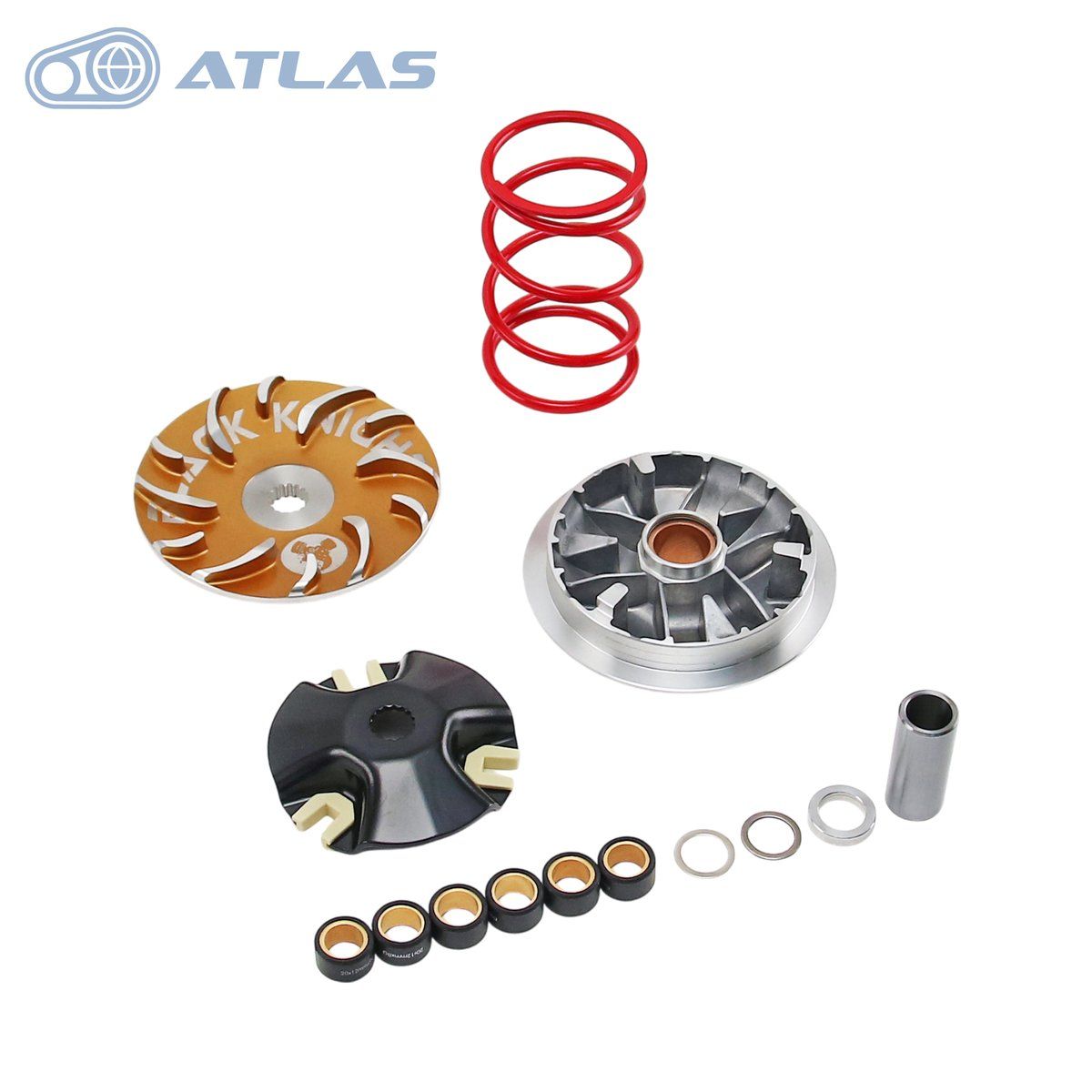 黒武士 Black Knight 1型～5型シグナスＸ CYGNUS X BW S R 125 ハイスピードプーリーセット タイプS ハイパワーボアアップ車向き フェイス13 5度