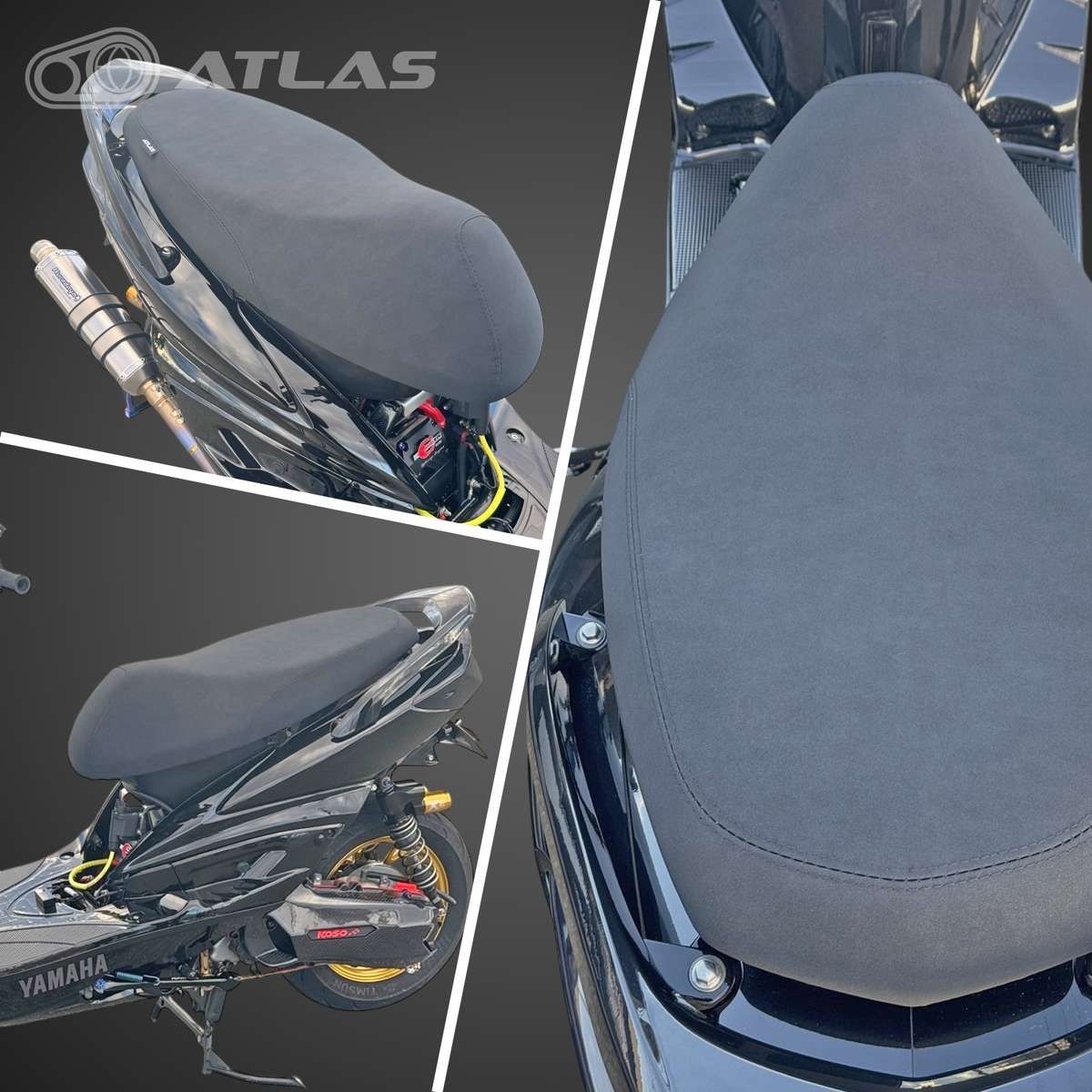 ATLAS 2型シグナスX CYGNUS X スエード スポーツフラットシート 