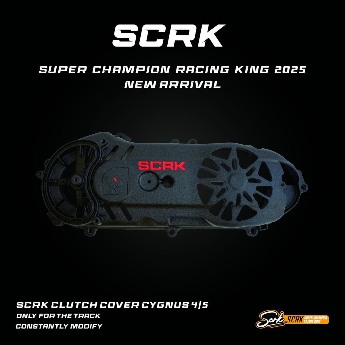 SCRK 4～5型シグナスX CYGNUS X クランクケースカバー 