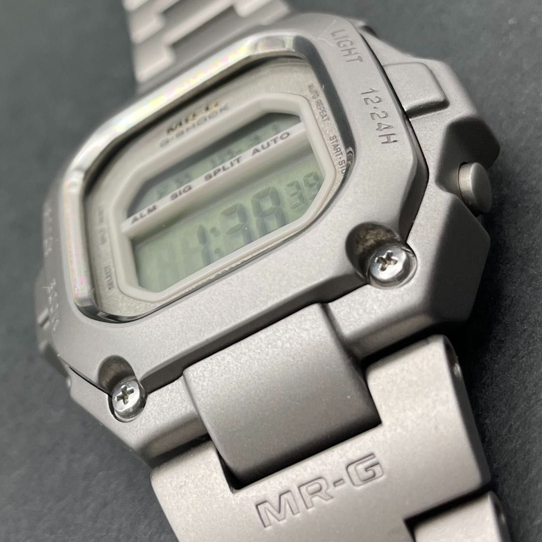 未使用に近い・箱付】カシオMRG-110T初代フルメタルGショック角形