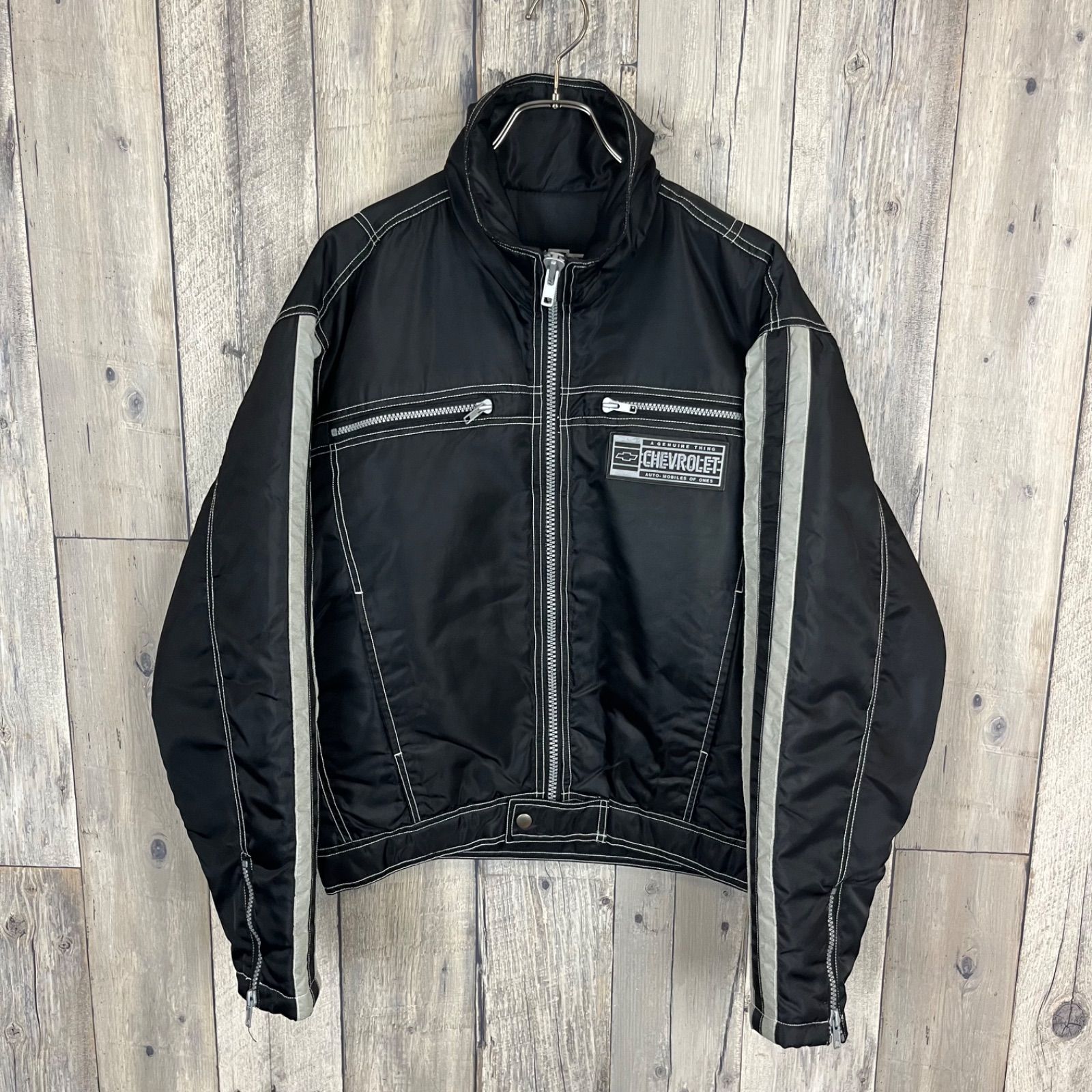 OLD CHEVROLET U.S.A. 90s シボレー リフレクター ナイロン ジャケット