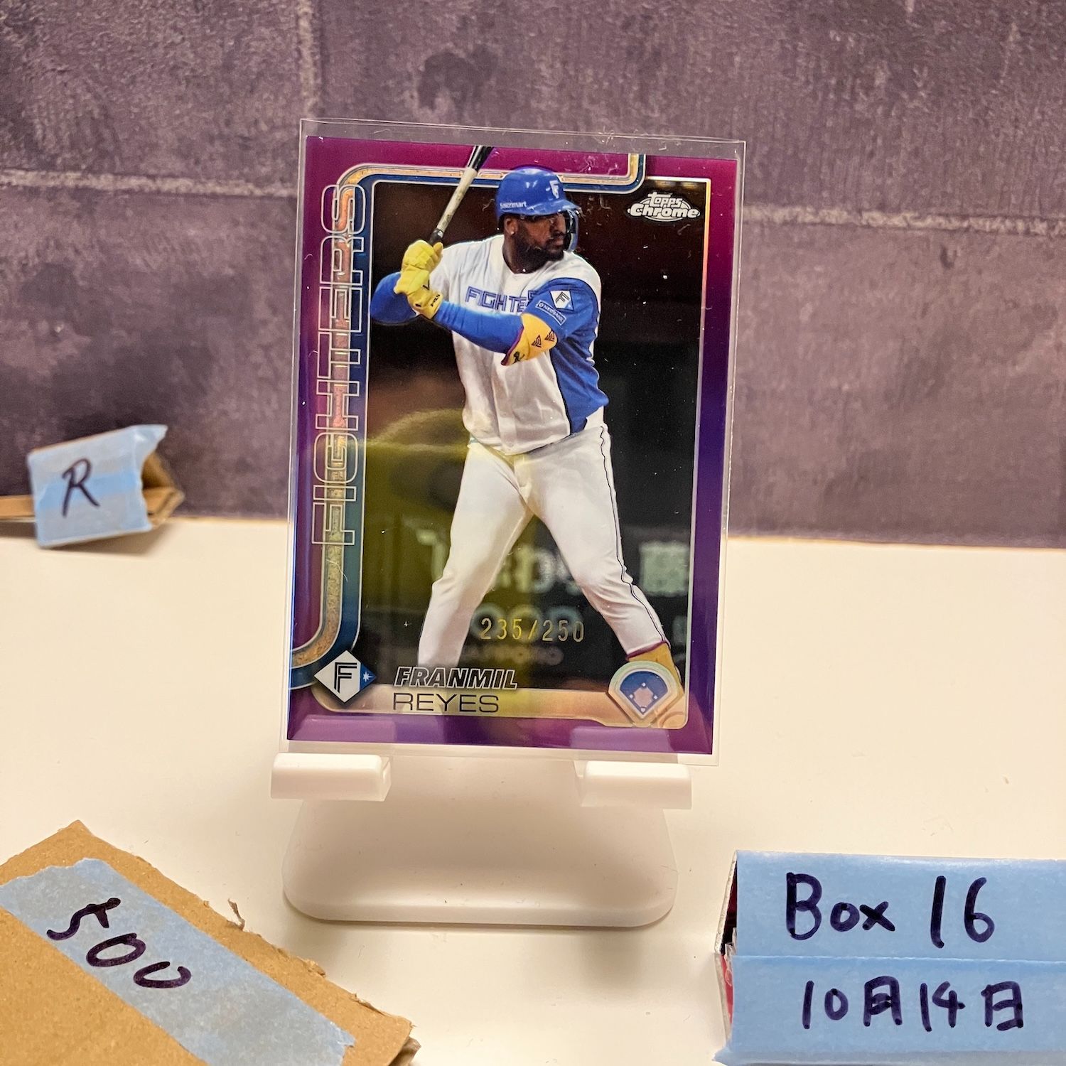 2023 Topps Chrome Franmil Reyes 235/250 Hokkaido Nippon-Ham