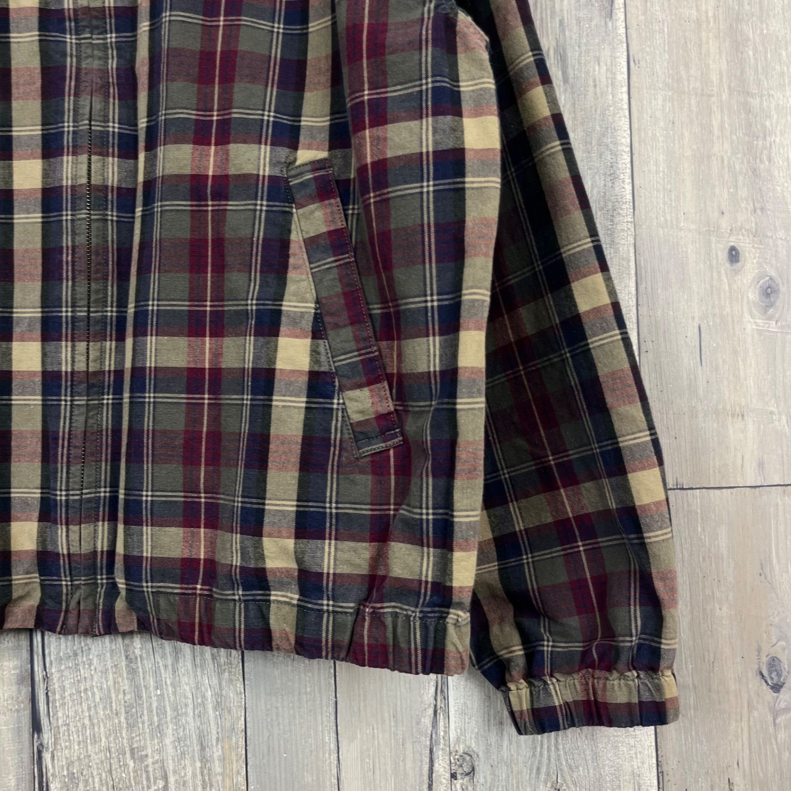 OLD Eddie Bauer 90s エディーバウアー スウィングトップ チェック