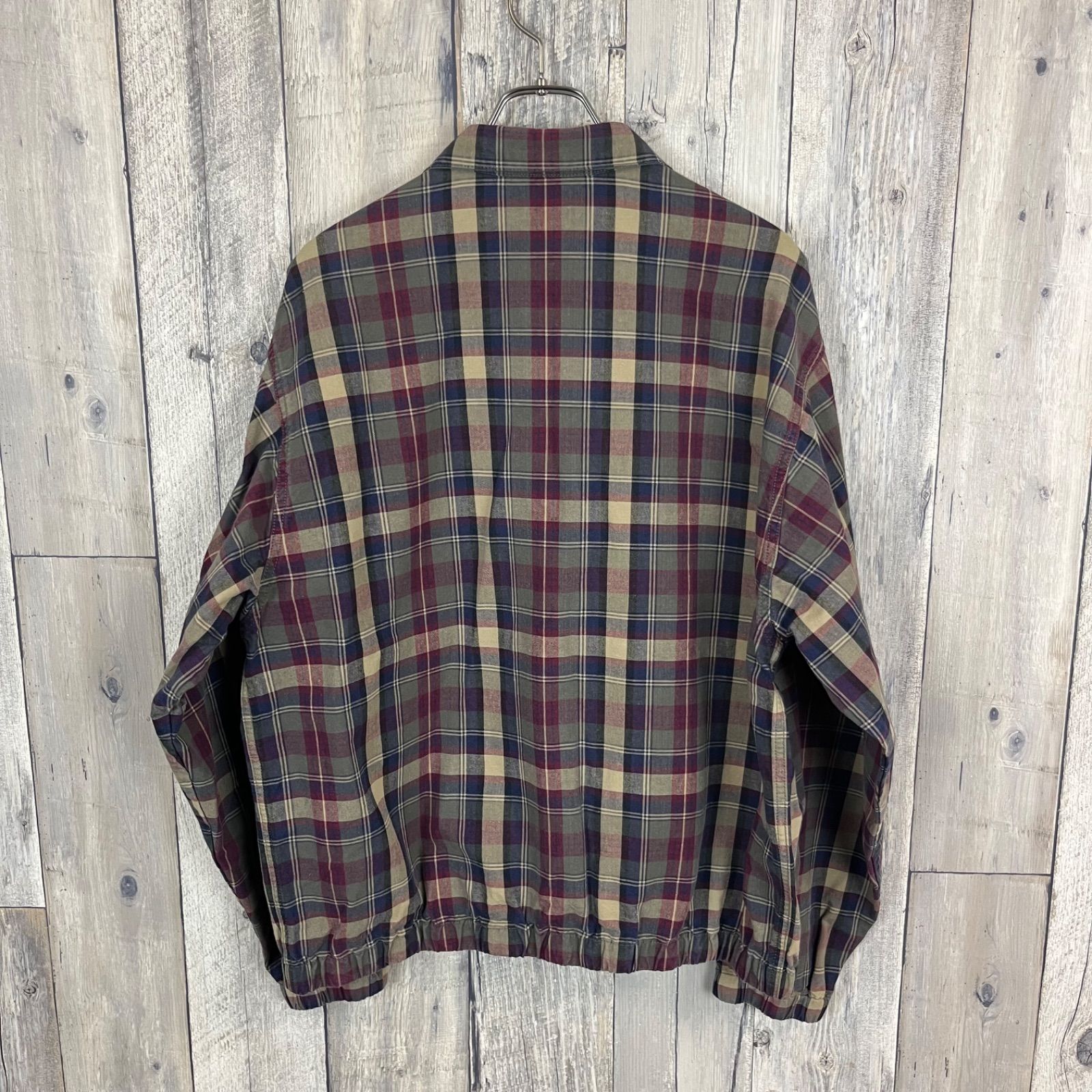 OLD Eddie Bauer 90s エディーバウアー スウィングトップ チェック